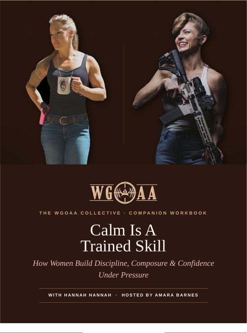 The Calm Is a Trained Skill Workbook